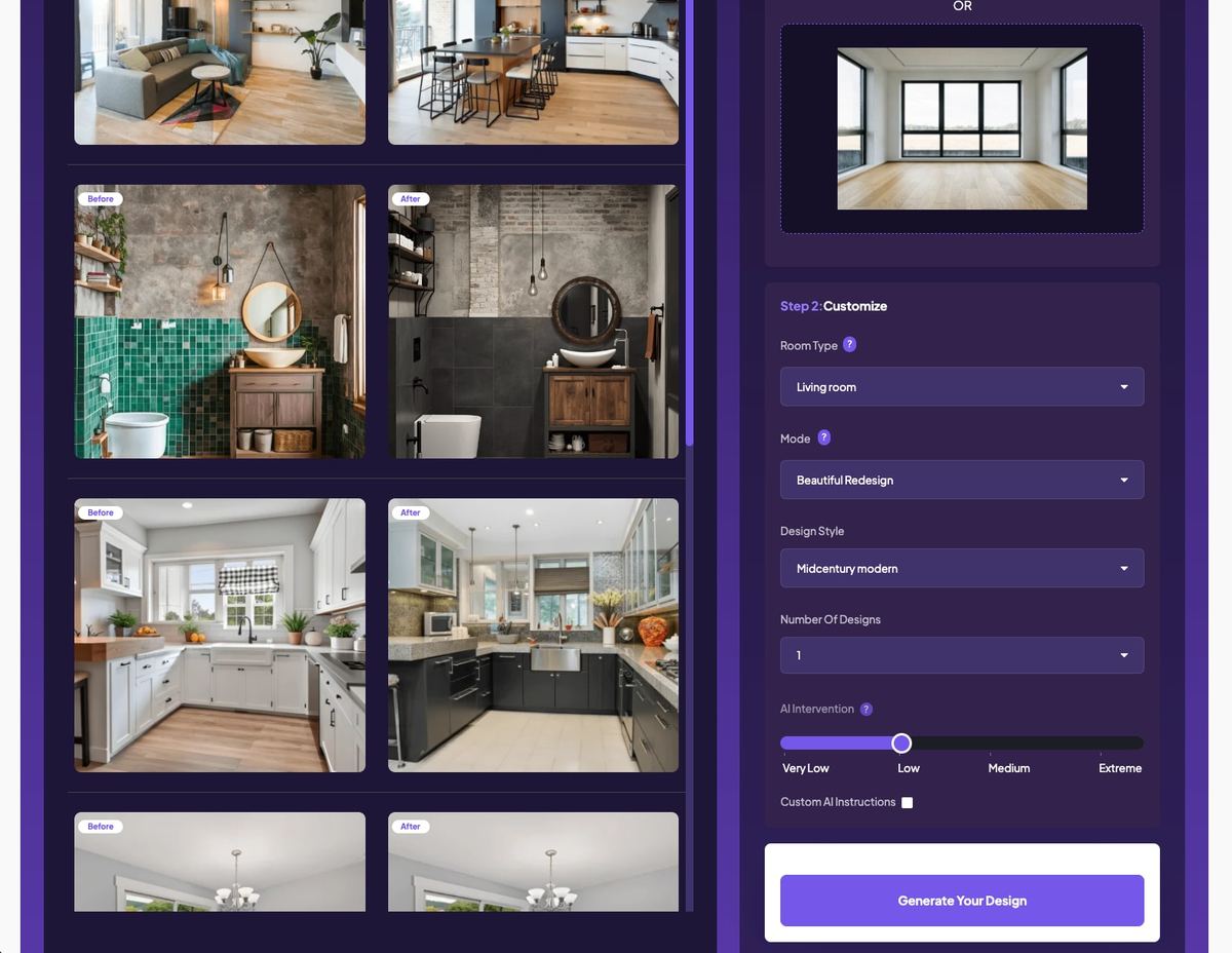 HomeDesigns AI